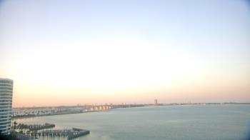 Weather camera view of Van Wezel Performing Arts Hall.