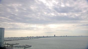 Weather camera view of Van Wezel Performing Arts Hall.