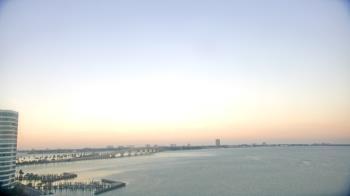 Weather camera view of Van Wezel Performing Arts Hall.