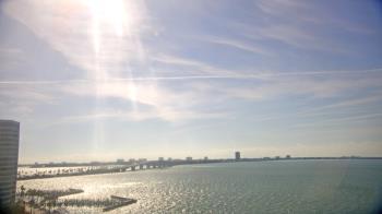 Weather camera view of Van Wezel Performing Arts Hall.