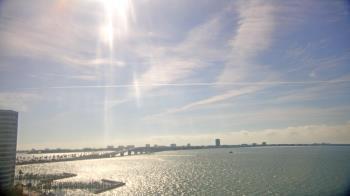 Weather camera view of Van Wezel Performing Arts Hall.