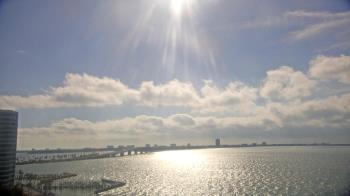 Weather camera view of Van Wezel Performing Arts Hall.