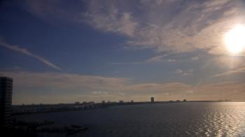 Weather camera view of Van Wezel Performing Arts Hall.