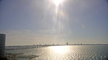 Weather camera view of Van Wezel Performing Arts Hall.