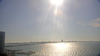 Weather camera view of Van Wezel Performing Arts Hall.