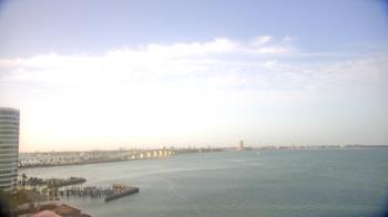 Weather camera view of Van Wezel Performing Arts Hall.