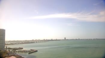 Weather camera view of Van Wezel Performing Arts Hall.