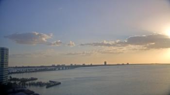 Weather camera view of Van Wezel Performing Arts Hall.