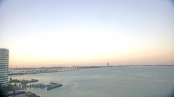 Weather camera view of Van Wezel Performing Arts Hall.