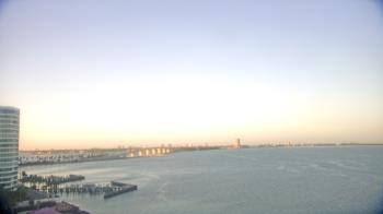 Weather camera view of Van Wezel Performing Arts Hall.