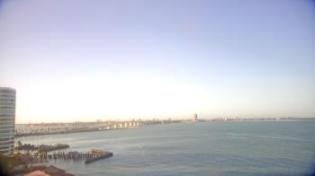 Weather camera view of Van Wezel Performing Arts Hall.