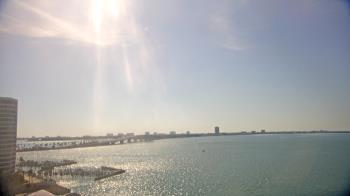 Weather camera view of Van Wezel Performing Arts Hall.