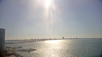 Weather camera view of Van Wezel Performing Arts Hall.