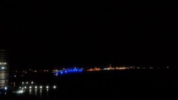 Weather camera view of Van Wezel Performing Arts Hall.