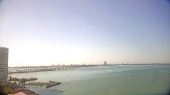 Weather camera view of Van Wezel Performing Arts Hall.