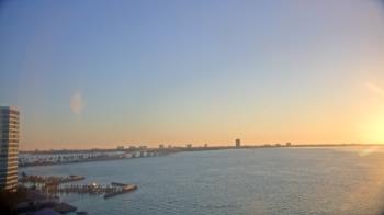 Weather camera view of Van Wezel Performing Arts Hall.