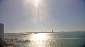 Weather camera view of Van Wezel Performing Arts Hall.