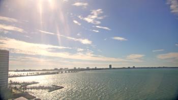 Weather camera view of Van Wezel Performing Arts Hall.