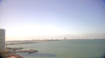 Weather camera view of Van Wezel Performing Arts Hall.