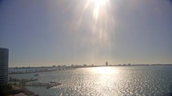 Weather camera view of Van Wezel Performing Arts Hall.