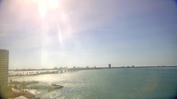 Weather camera view of Van Wezel Performing Arts Hall.