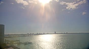 Weather camera view of Van Wezel Performing Arts Hall.