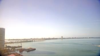 Weather camera view of Van Wezel Performing Arts Hall.