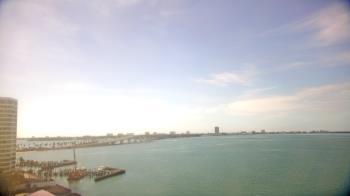 Weather camera view of Van Wezel Performing Arts Hall.