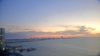 Weather camera view of Van Wezel Performing Arts Hall.