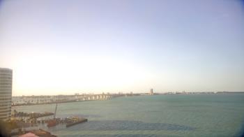 Weather camera view of Van Wezel Performing Arts Hall.