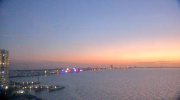 Weather camera view of Van Wezel Performing Arts Hall.