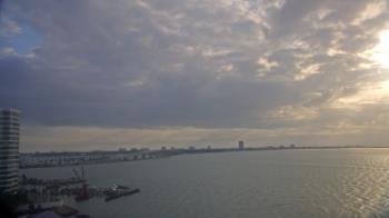 Weather camera view of Van Wezel Performing Arts Hall.