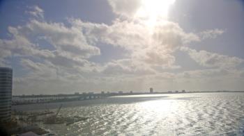 Weather camera view of Van Wezel Performing Arts Hall.