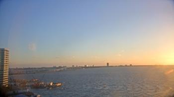 Weather camera view of Van Wezel Performing Arts Hall.