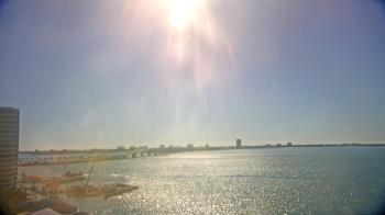 Weather camera view of Van Wezel Performing Arts Hall.