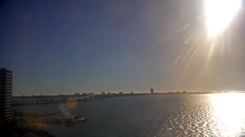 Weather camera view of Van Wezel Performing Arts Hall.