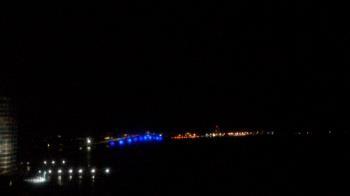 Weather camera view of Van Wezel Performing Arts Hall.