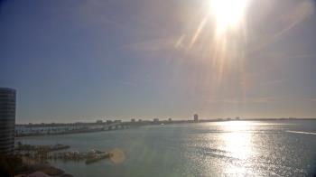 Weather camera view of Van Wezel Performing Arts Hall.