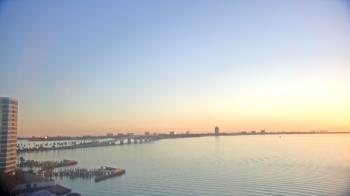 Weather camera view of Van Wezel Performing Arts Hall.