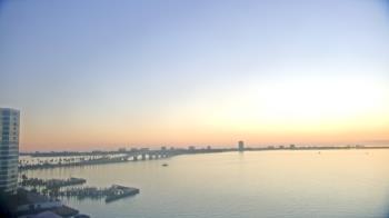 Weather camera view of Van Wezel Performing Arts Hall.