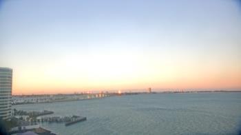 Weather camera view of Van Wezel Performing Arts Hall.