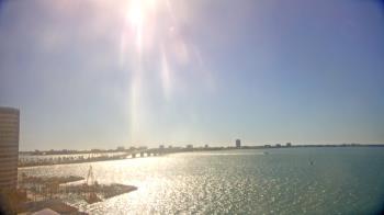 Weather camera view of Van Wezel Performing Arts Hall.