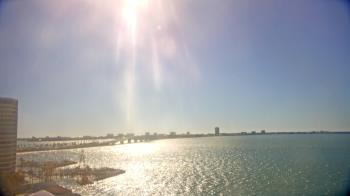 Weather camera view of Van Wezel Performing Arts Hall.