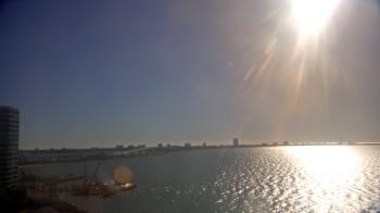 Weather camera view of Van Wezel Performing Arts Hall.