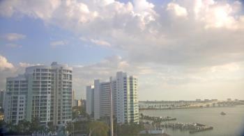 Weather camera view of Van Wezel Performing Arts Hall.