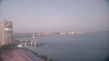 Weather camera view of Van Wezel Performing Arts Hall.