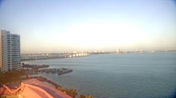 Weather camera view of Van Wezel Performing Arts Hall.