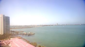 Weather camera view of Van Wezel Performing Arts Hall.