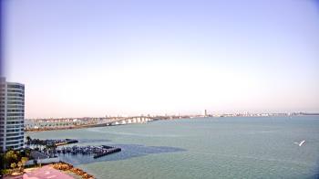 Weather camera view of Van Wezel Performing Arts Hall.