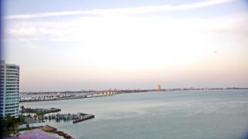 Weather camera view of Van Wezel Performing Arts Hall.